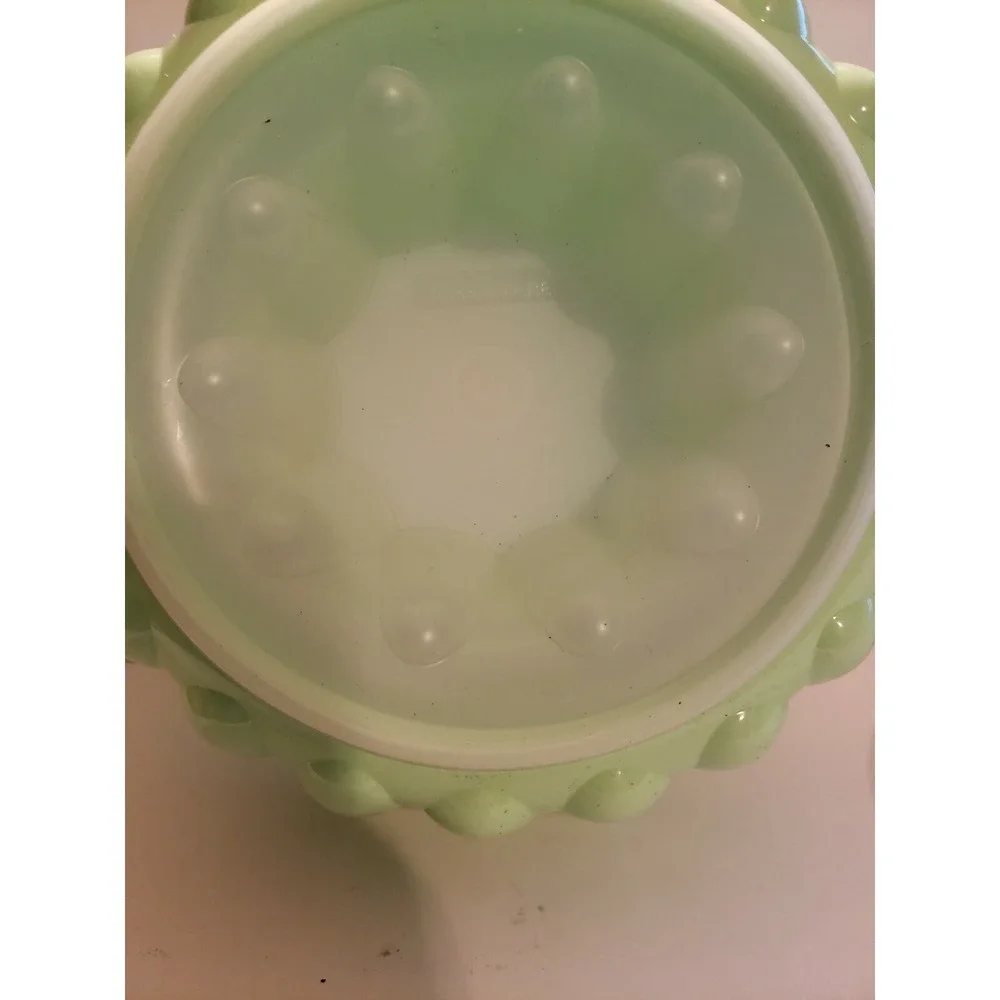 Vintage Tupperware mint‎ green 3 piece gelatin Jello Ice Ring Mold 9 x 4
